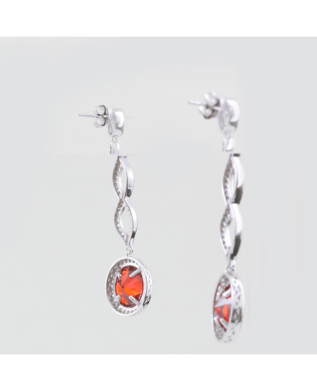 Peal Earrings (with stone)